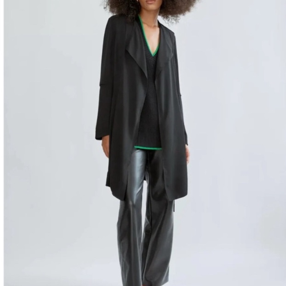 Stylish Black Long Coat
